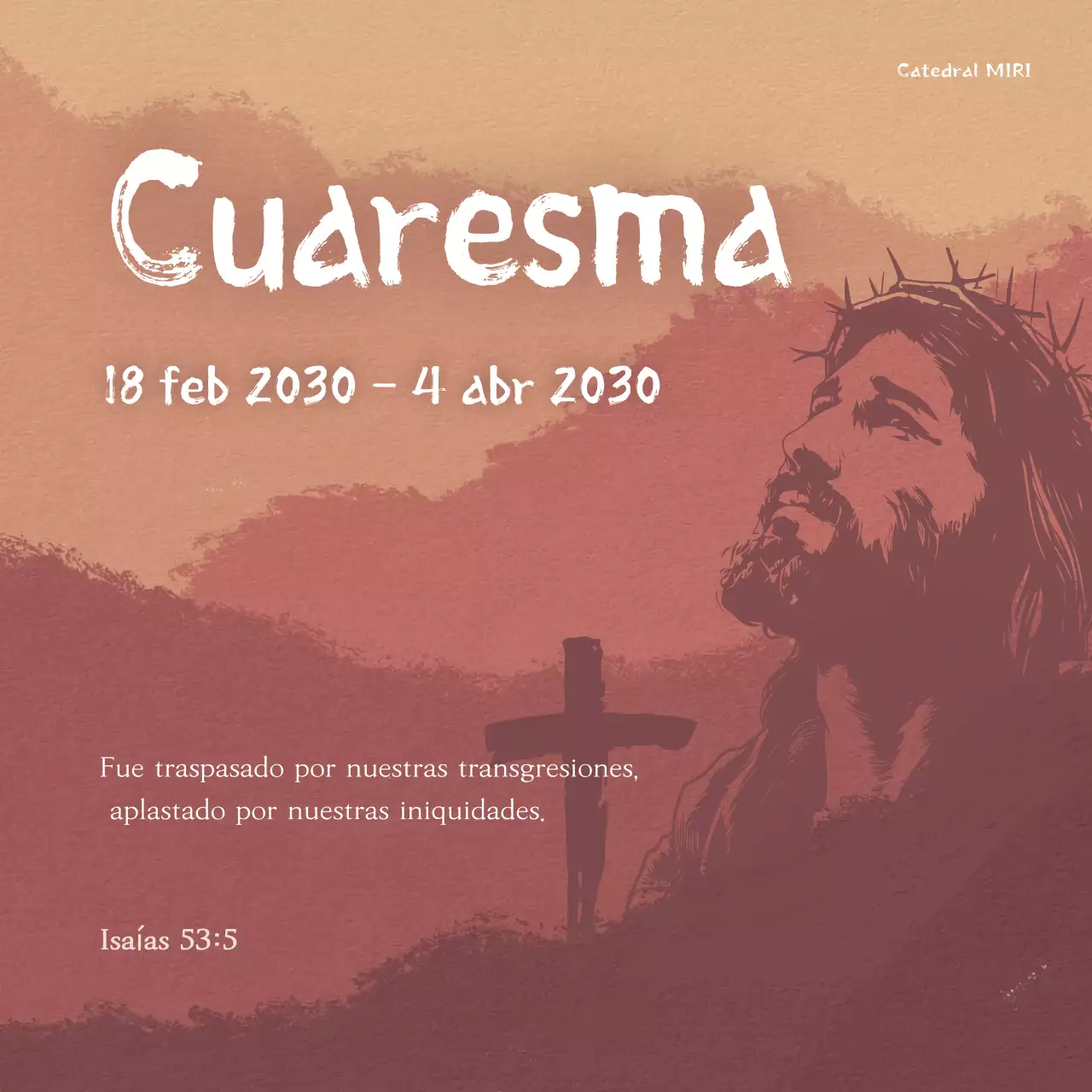 Guía tradicional de Cuaresma de Brown