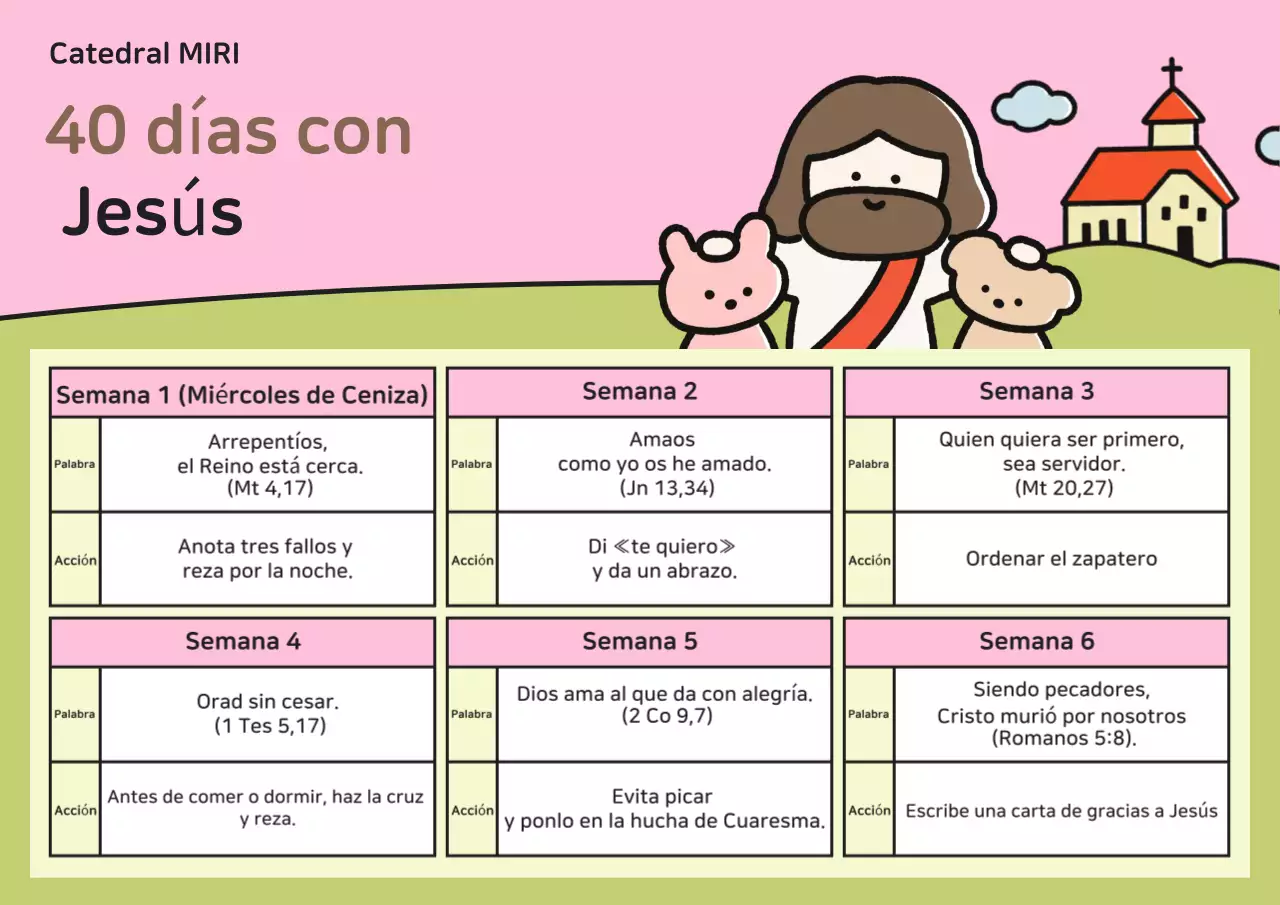 Plan de 40 días de Pink Baby Religion