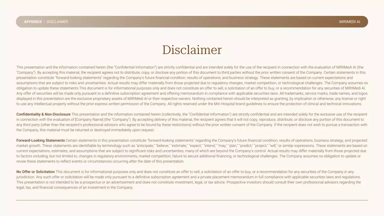 베이지 미니멀 비즈니스 프레젠테이션