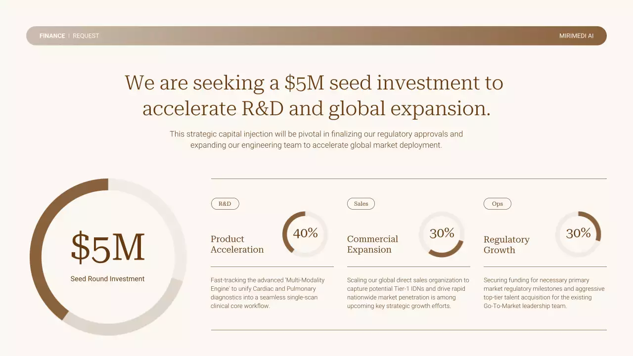 베이지 미니멀 비즈니스 프레젠테이션