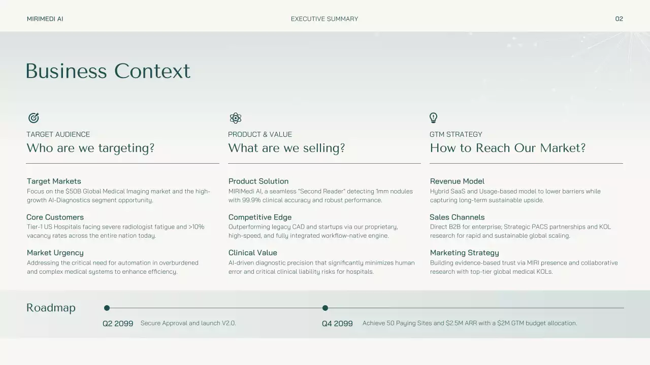 틸 모던 AI 비즈니스 프레젠테이션
