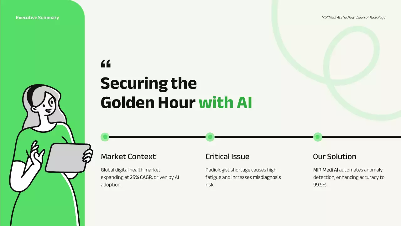 친환경 현대 비즈니스 프레젠테이션