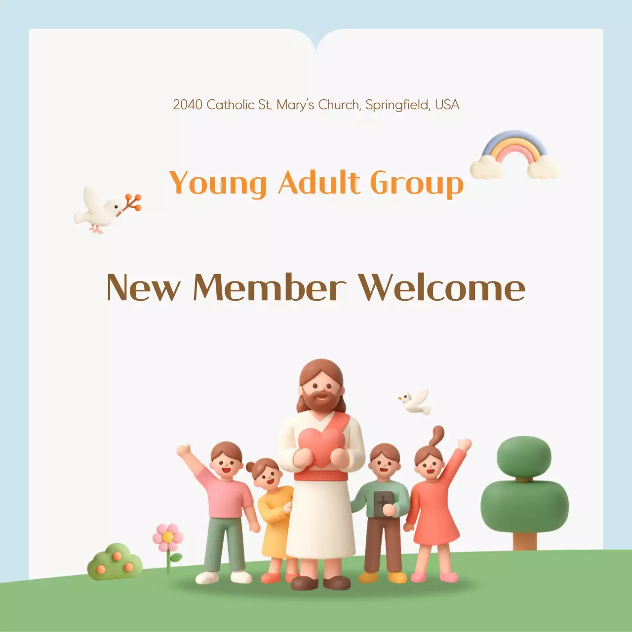 Recruitment for the Yeondu Minimal Catholic Youth Association