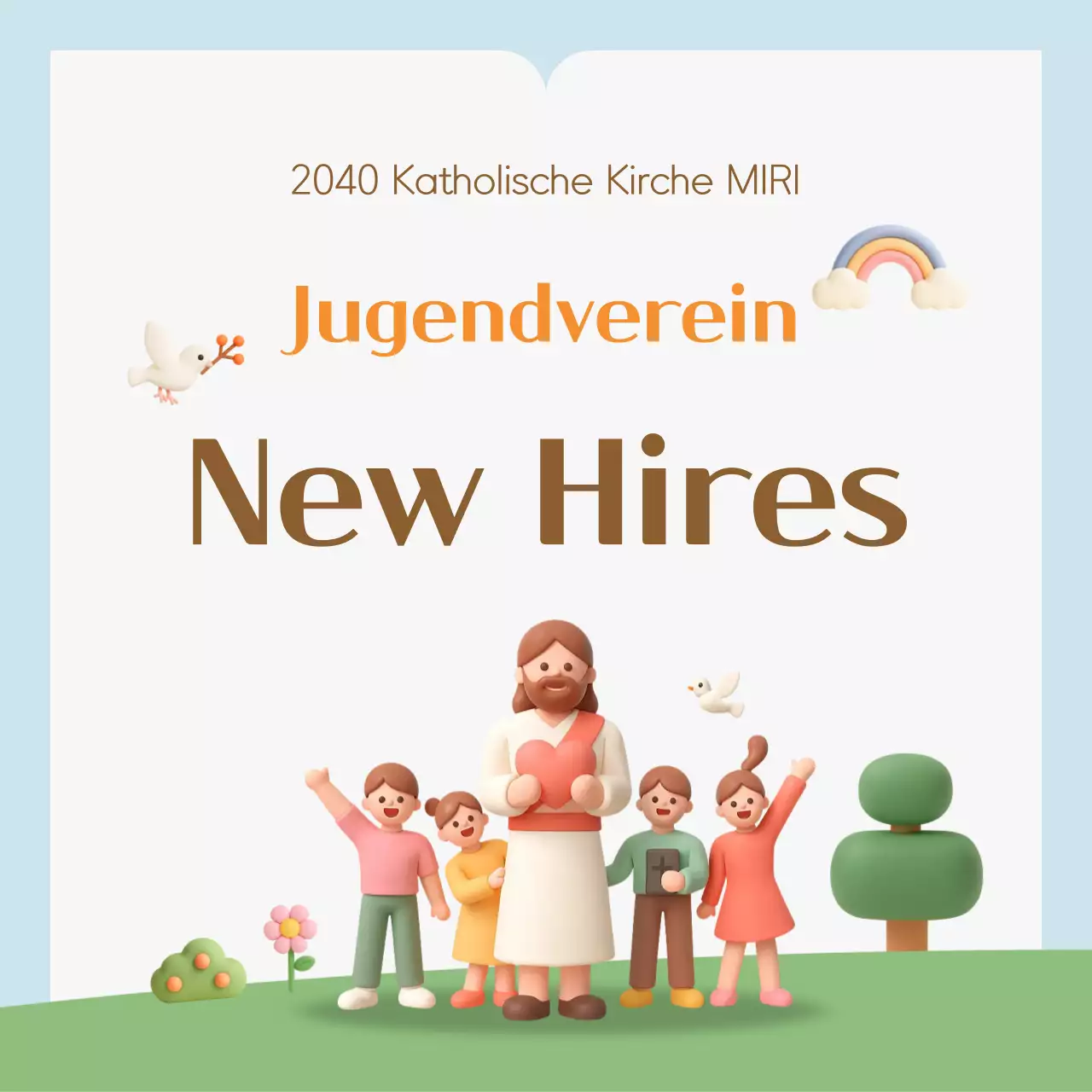 Rekrutierung für die Yeondu Minimal Catholic Youth Association