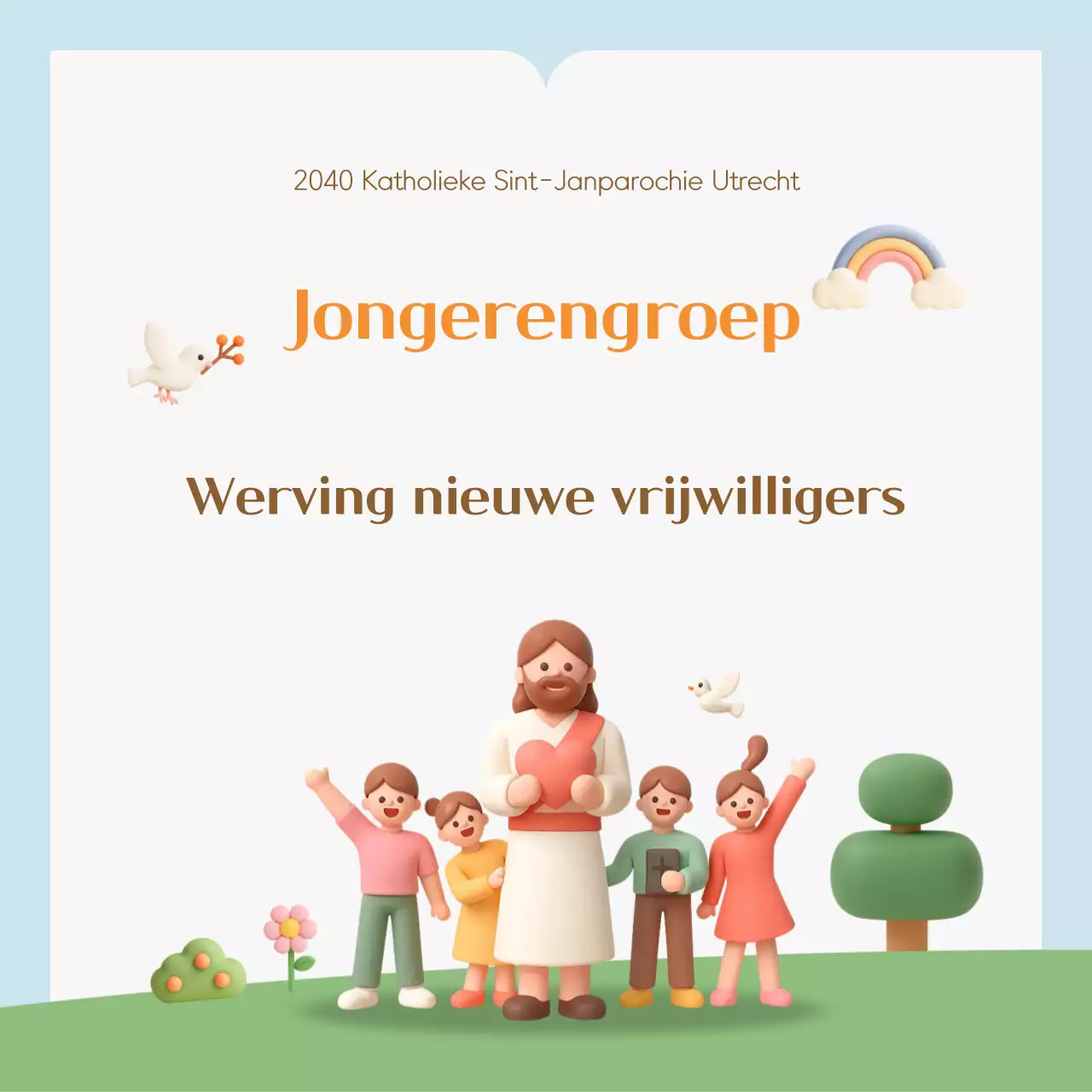 Werving voor de Yeondu Minimal Catholic Youth Association