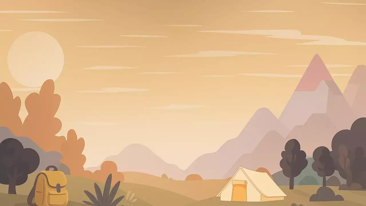 베이지 미니멀 자연 캠페인