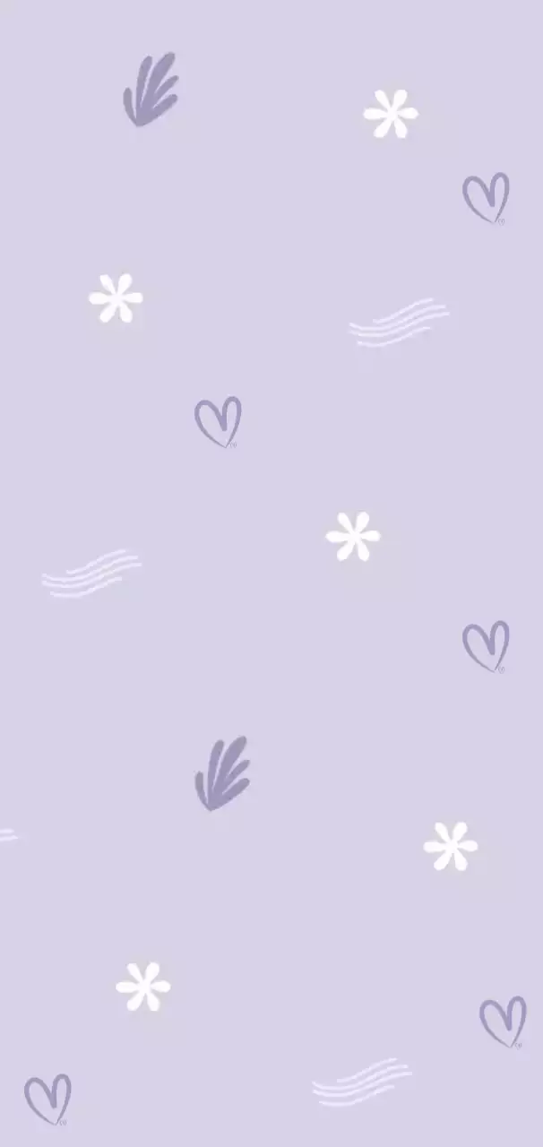 연보라 단순 패턴 다꾸