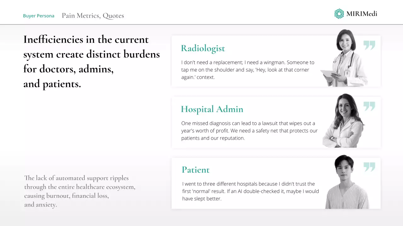 흰색 최소 AI 방사선학 프레젠테이션