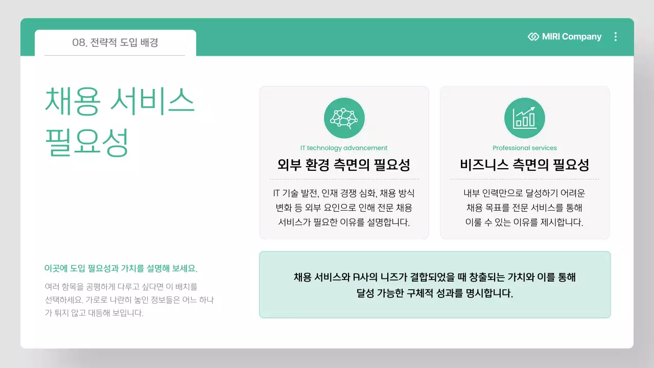 민트 깔끔 아웃소싱 제안서 계약서 안내