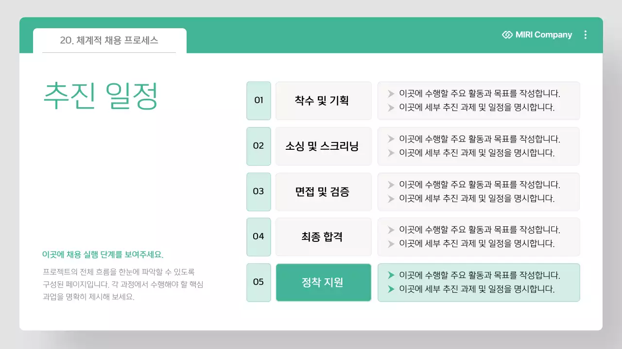 민트 깔끔 아웃소싱 제안서 계약서 안내