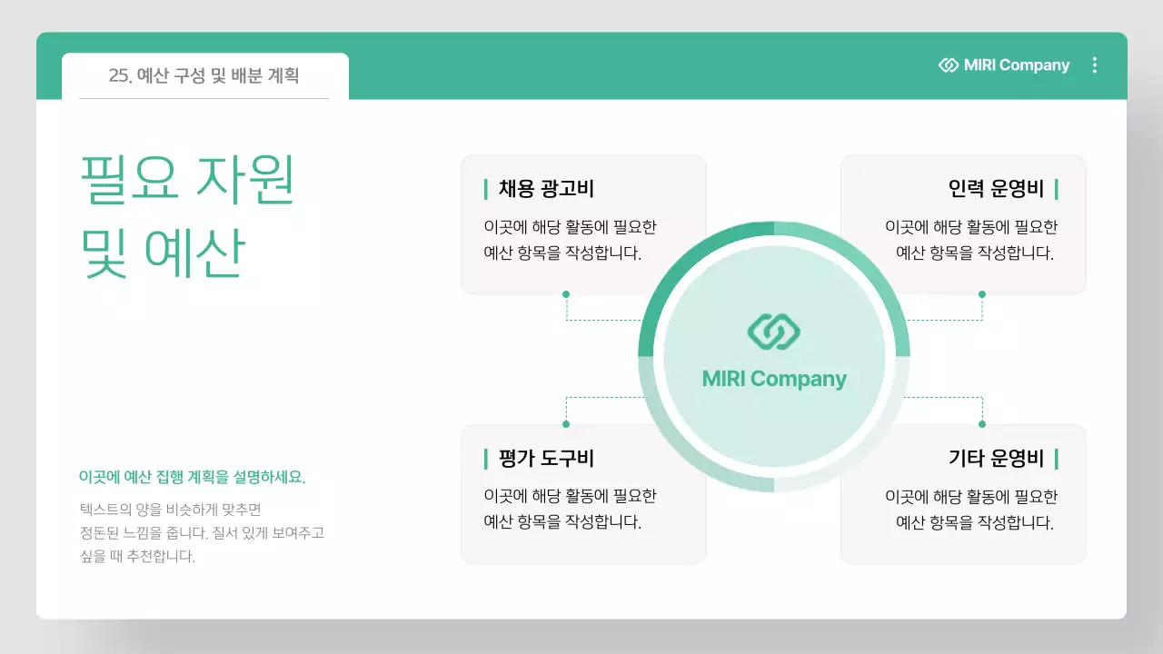 민트 깔끔 아웃소싱 제안서 계약서 안내