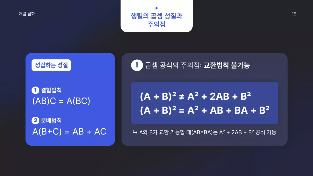 파랑 심플 고등학교 수학 교육 자료