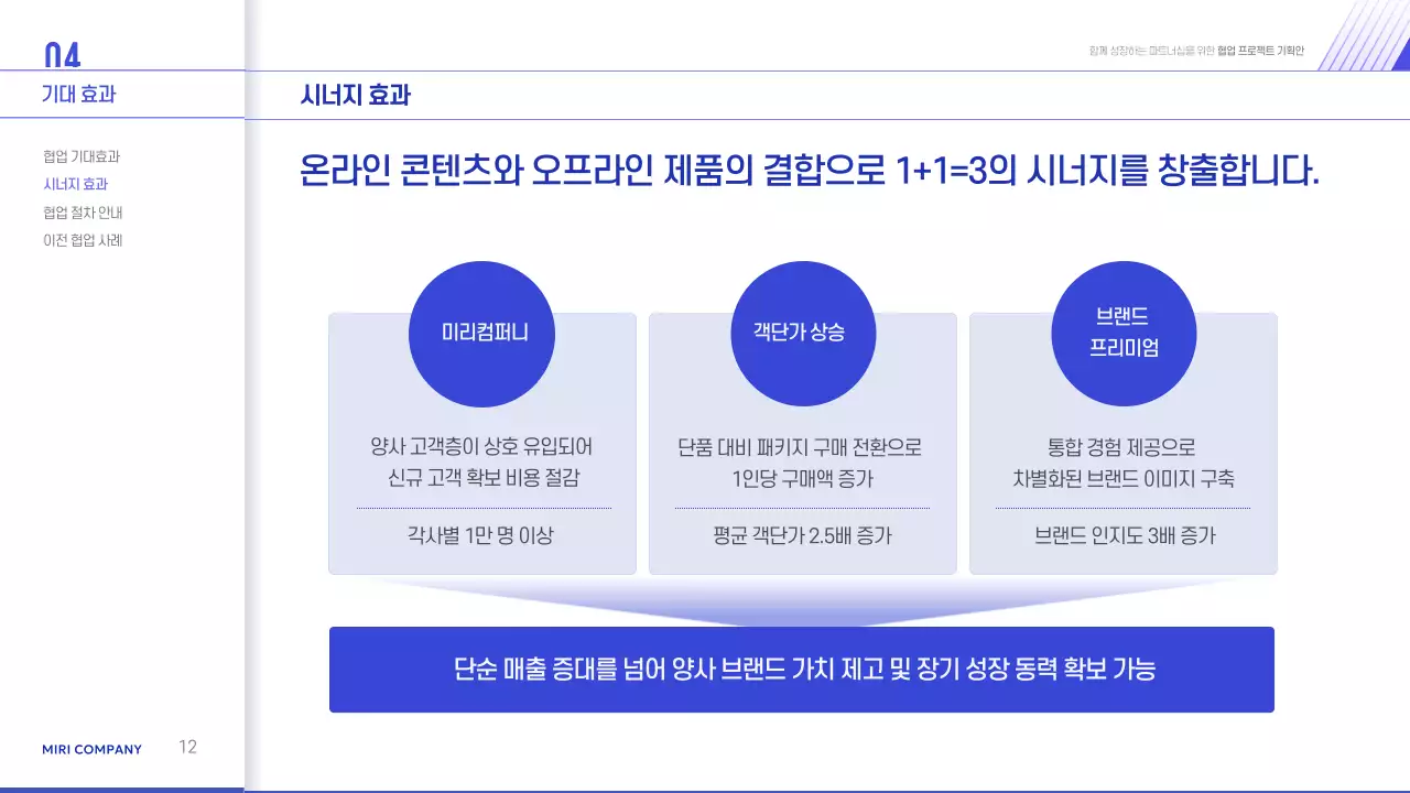 파랑 깔끔 협업 프로젝트 기획서