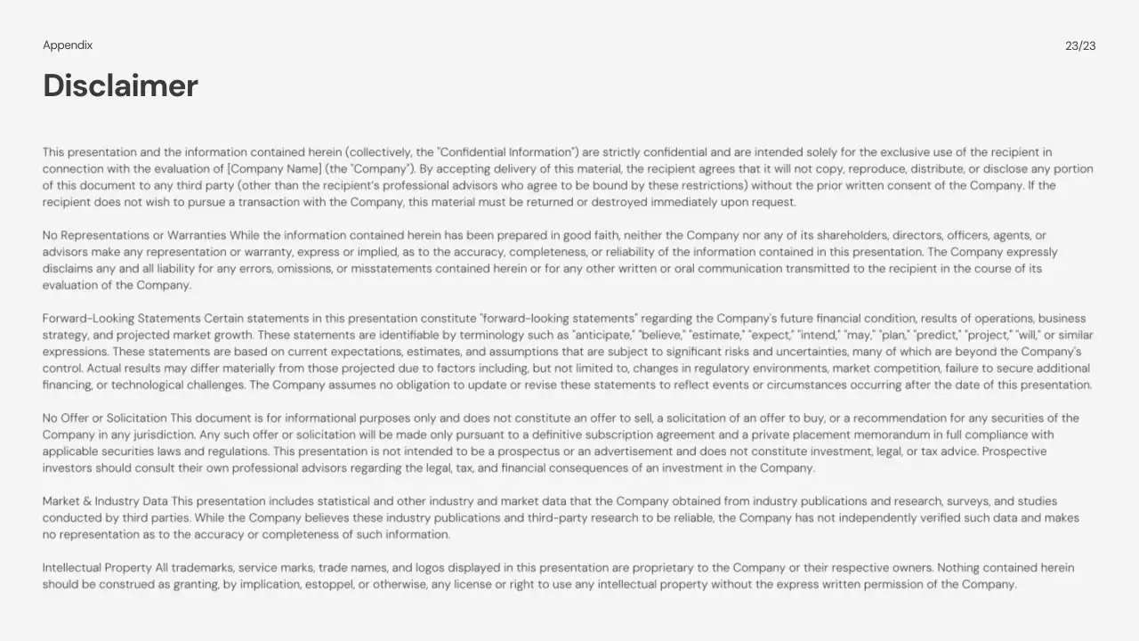 블루 모던 프레젠테이션