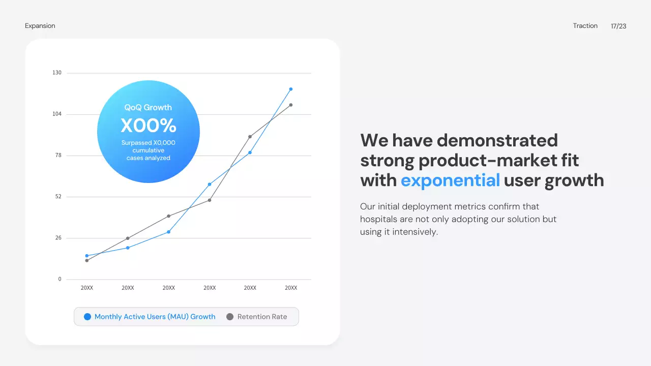 블루 모던 프레젠테이션
