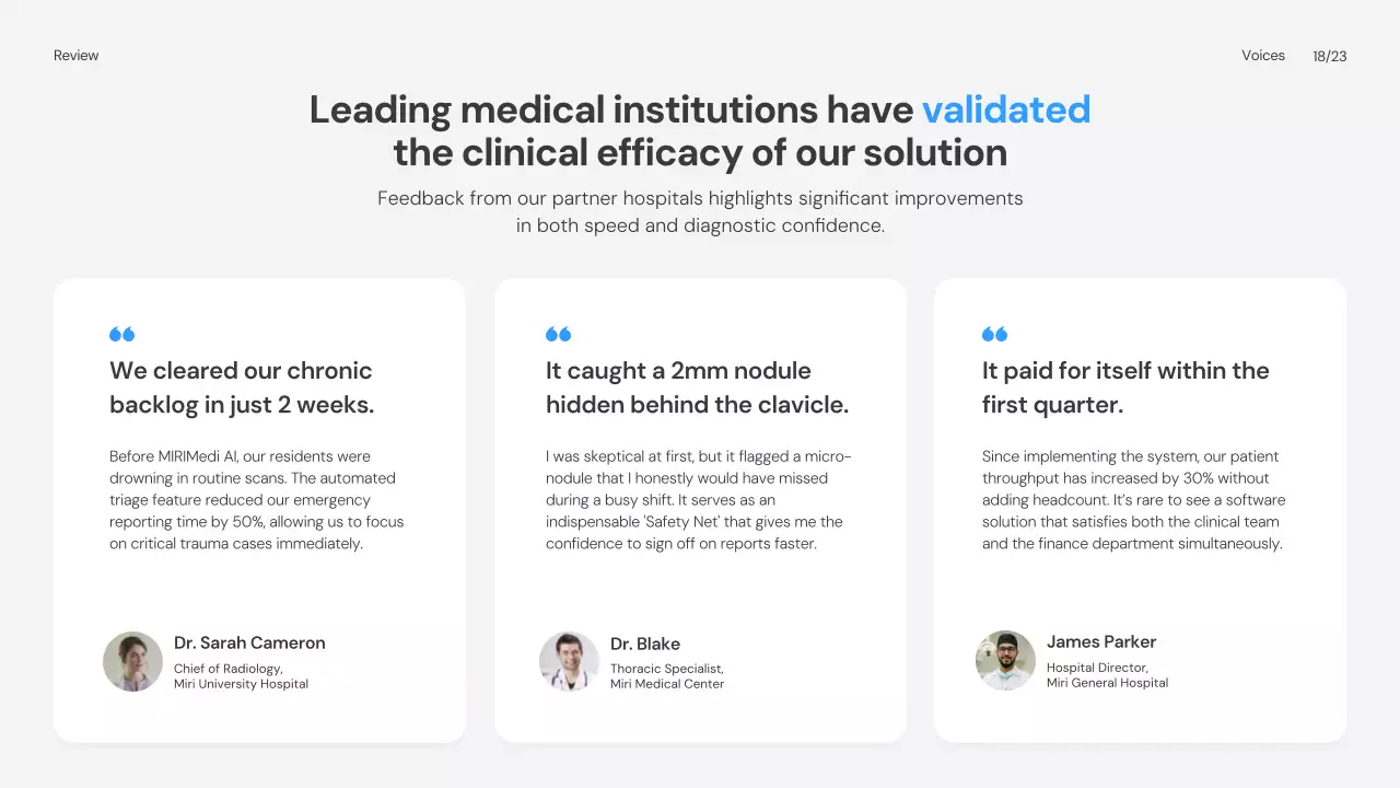 블루 모던 프레젠테이션