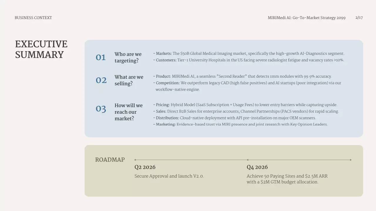 블루 클린 비즈니스 프레젠테이션