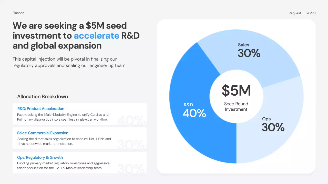 블루 모던 프레젠테이션