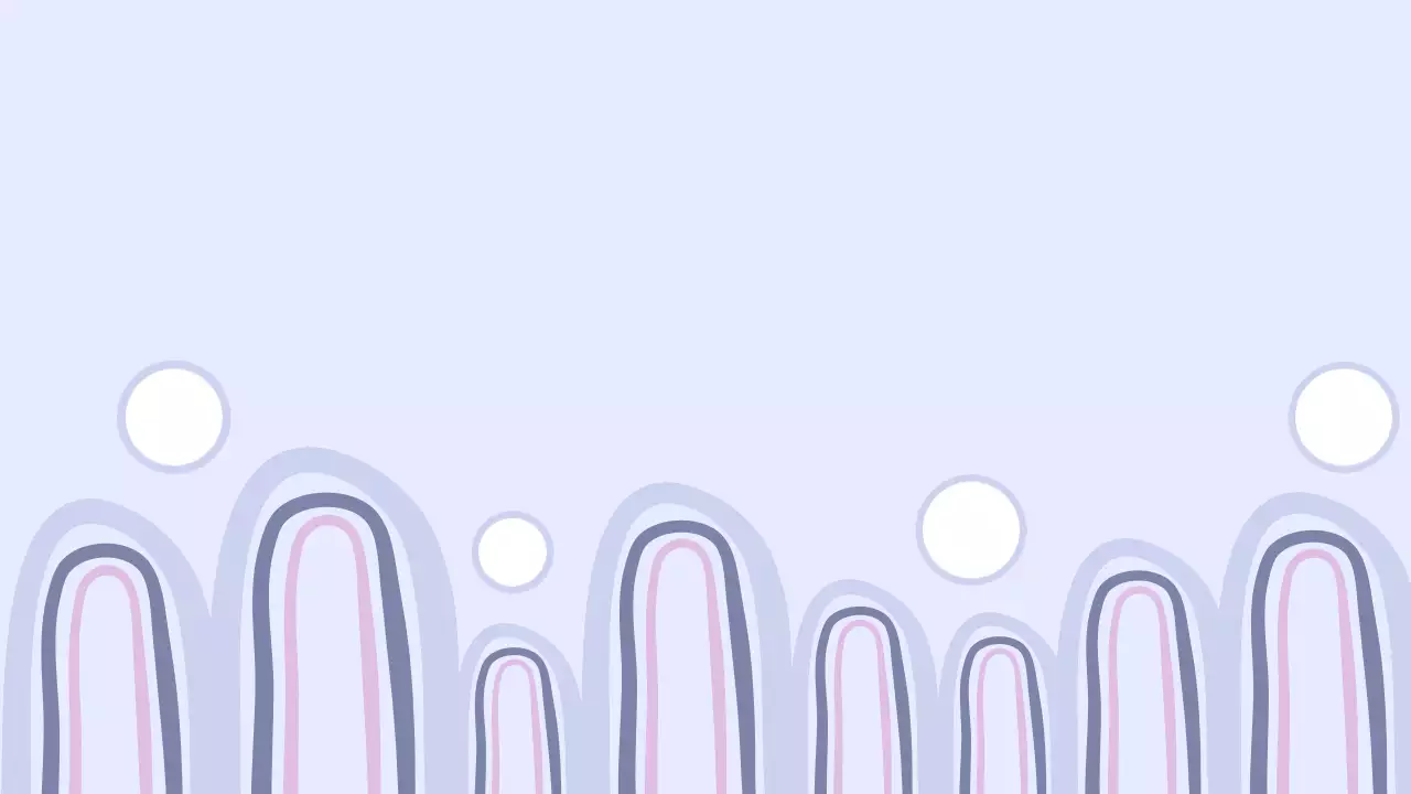 하늘색 미니멀 추상화 포토프레임