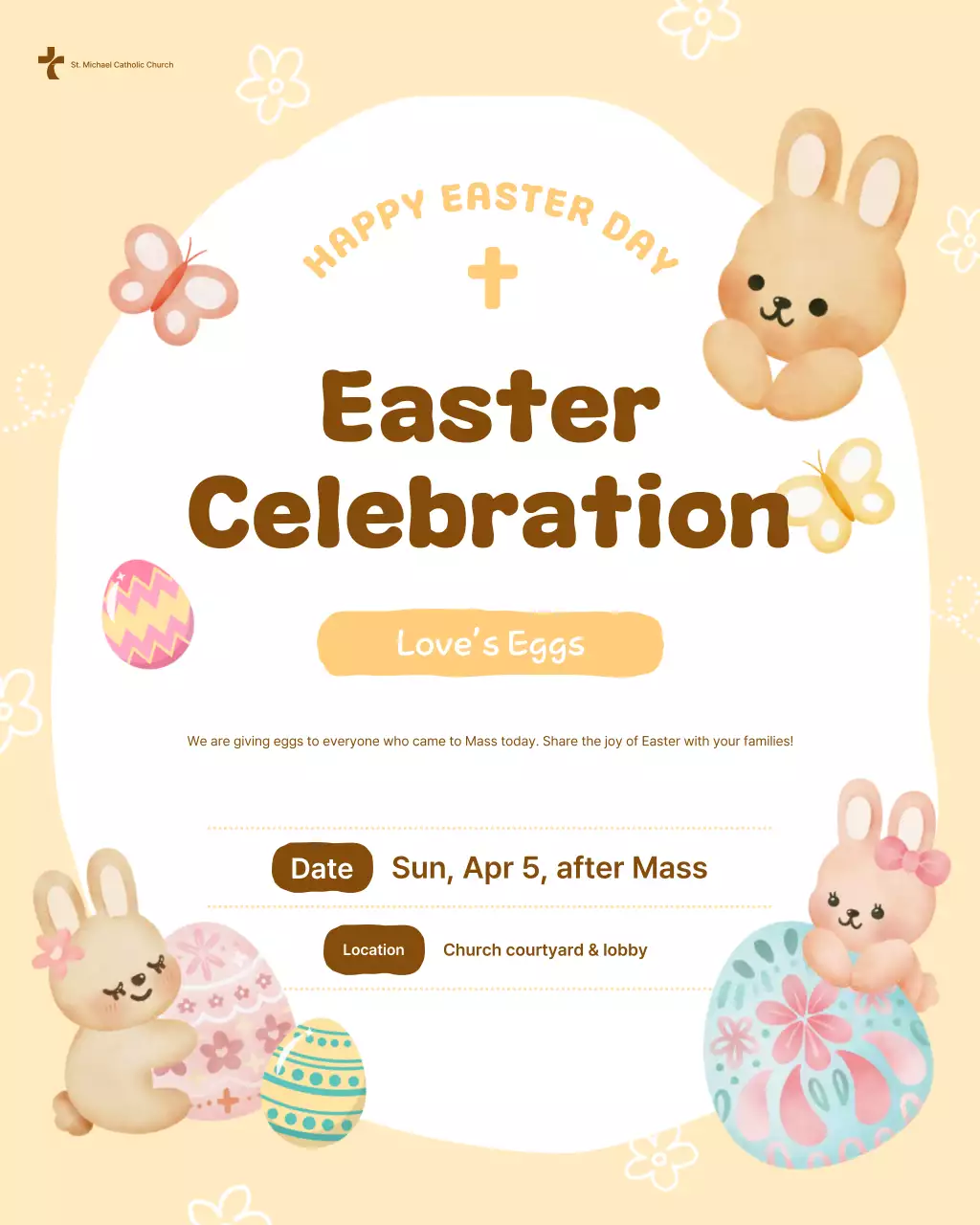 Beige Baby Easter Event Guide