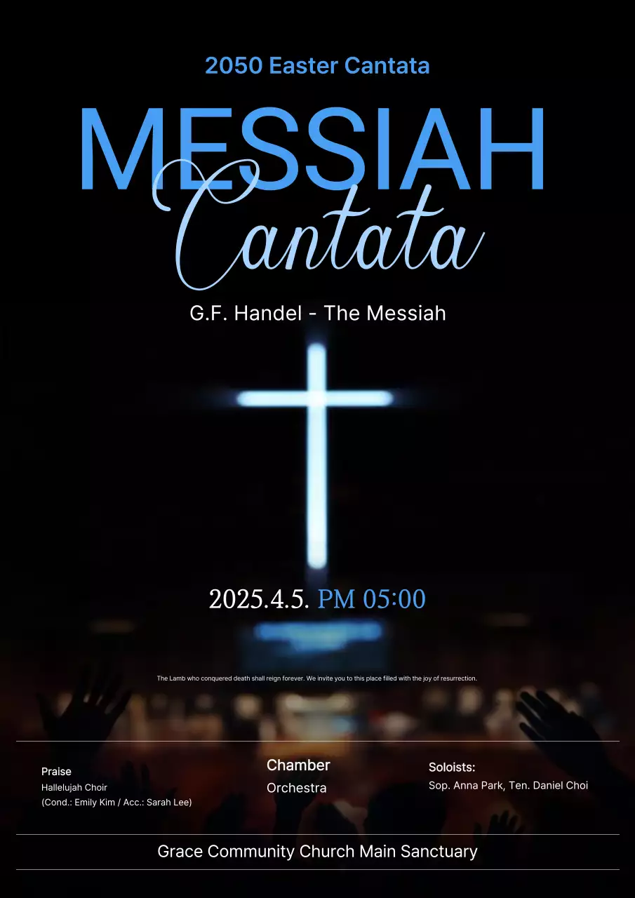 Guia de Eventos de Páscoa Moderna em Preto