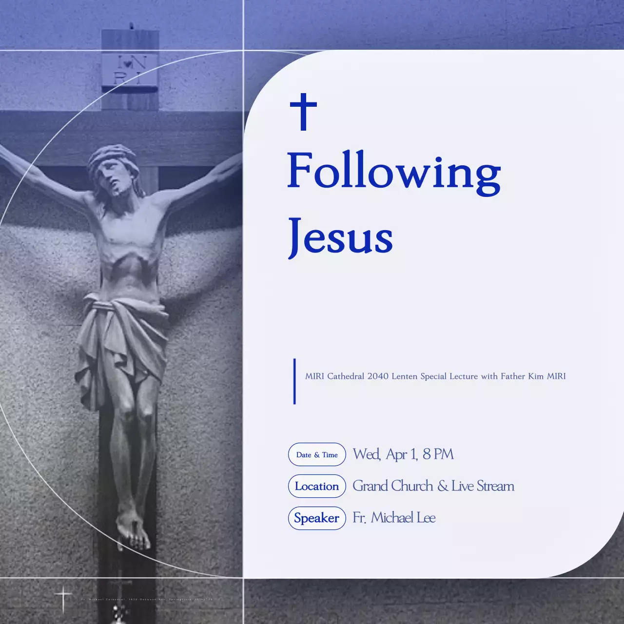 Blue Clean Religious Lecture Guide