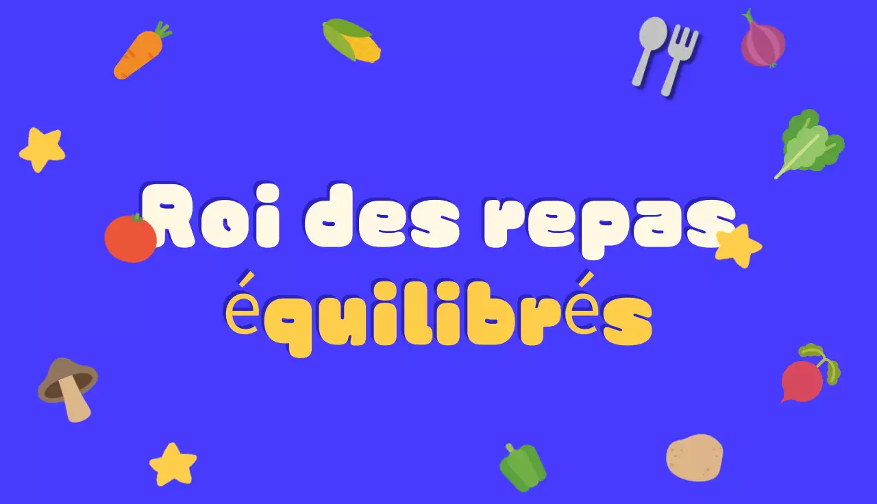 Promotion Blue Modern Food King