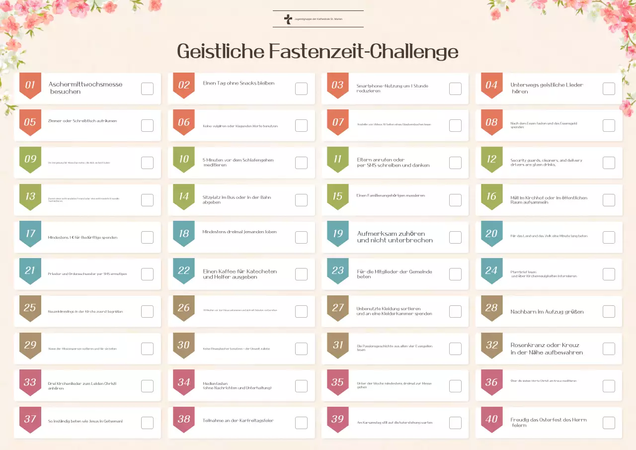Leitfaden zur Pink Simple Spiritual Challenge