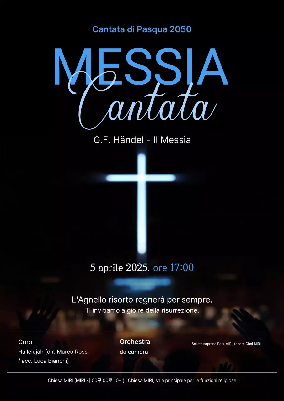 Guida agli eventi pasquali moderni neri