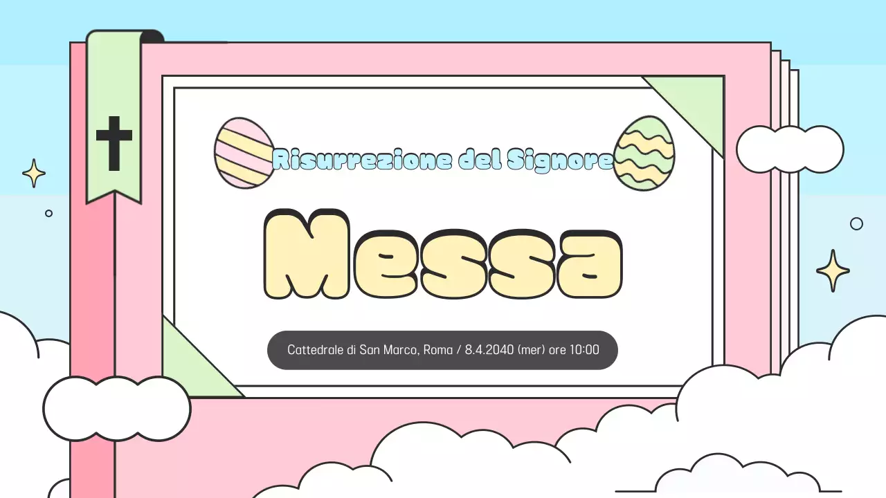 Guida minima alla festa di Pasqua in azzurro cielo