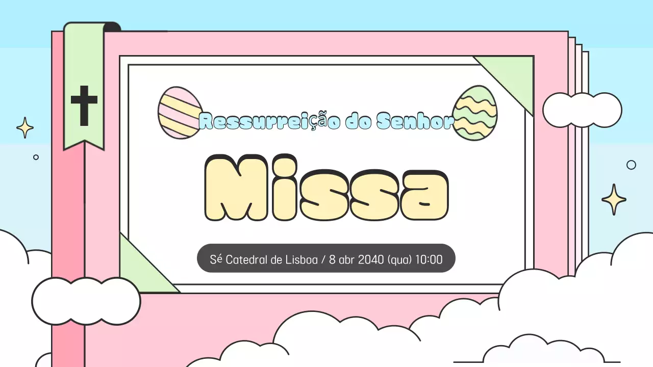 Guia minimalista para uma Páscoa em tons de azul celeste