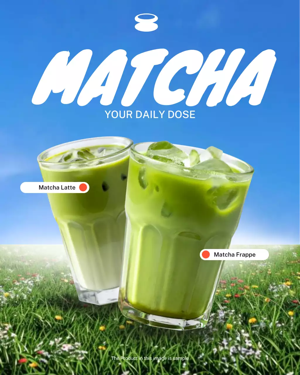 Green Modern Matcha Promotion