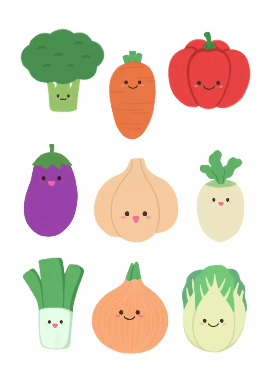 아기자기한 채소