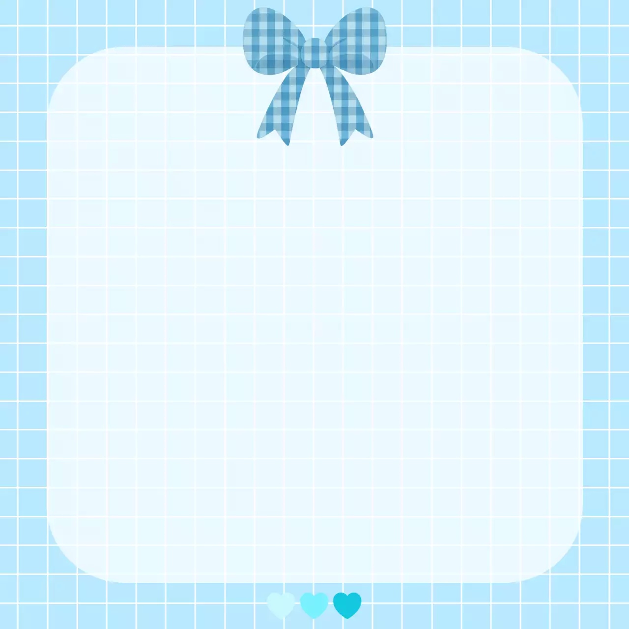 하늘색 심플 안내