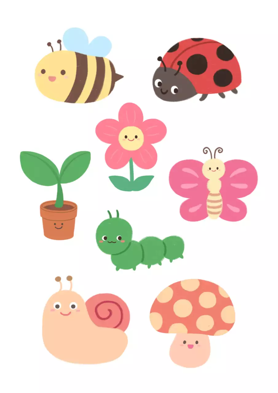 아기자기한 자연 곤충