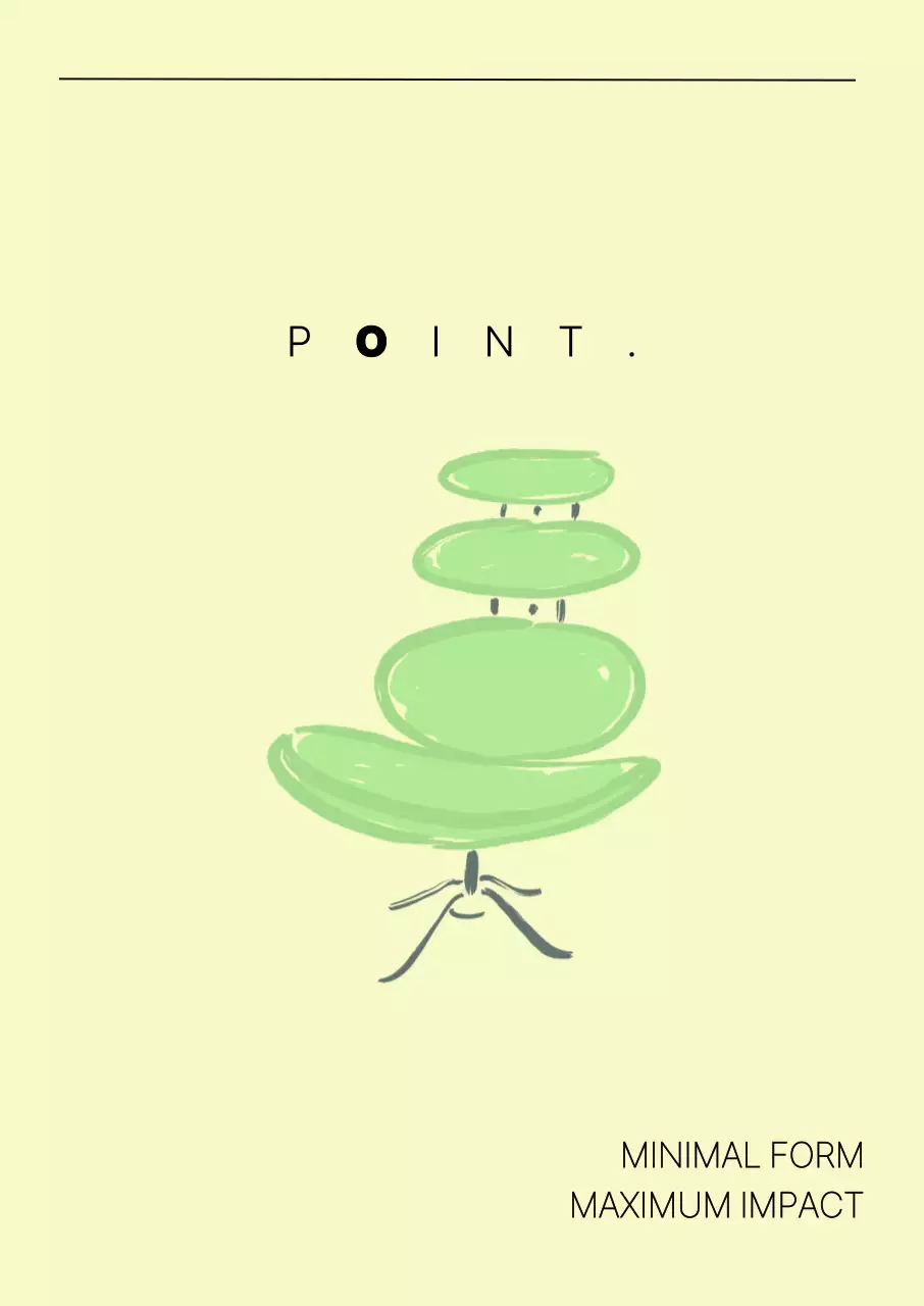 연두색 포인트 의자 인테리어 광고