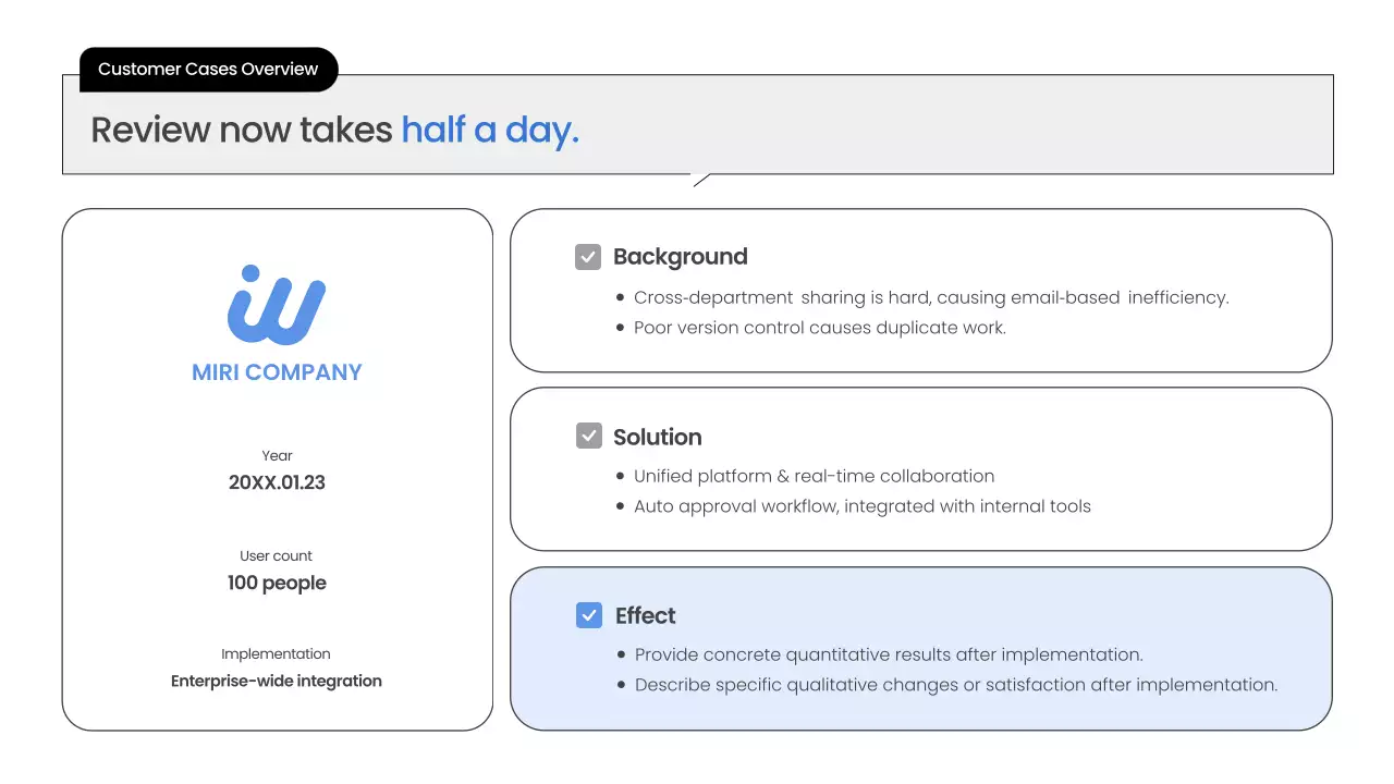 블루 클린 사업 계획