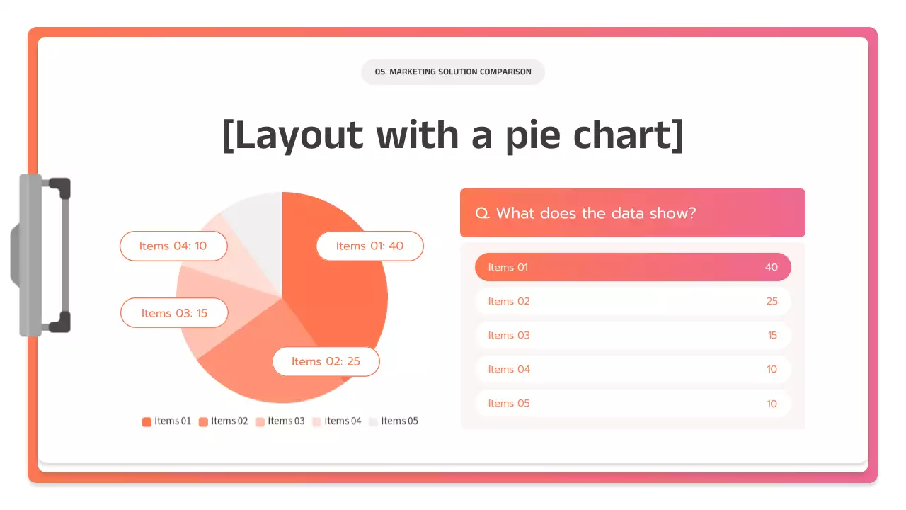 핑크색 현대 비즈니스 플랜
