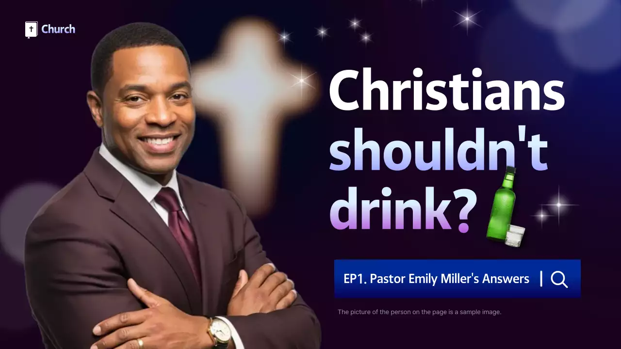 purple modern religion advertisement