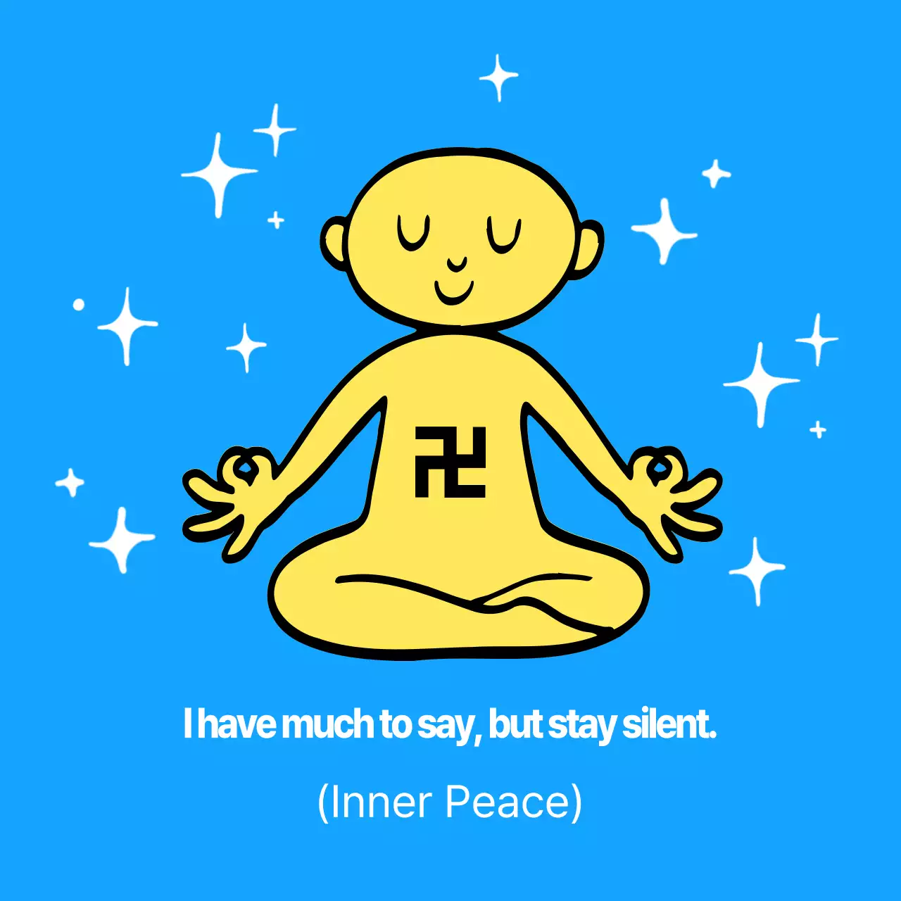 Yellow Simple Meditation Guide