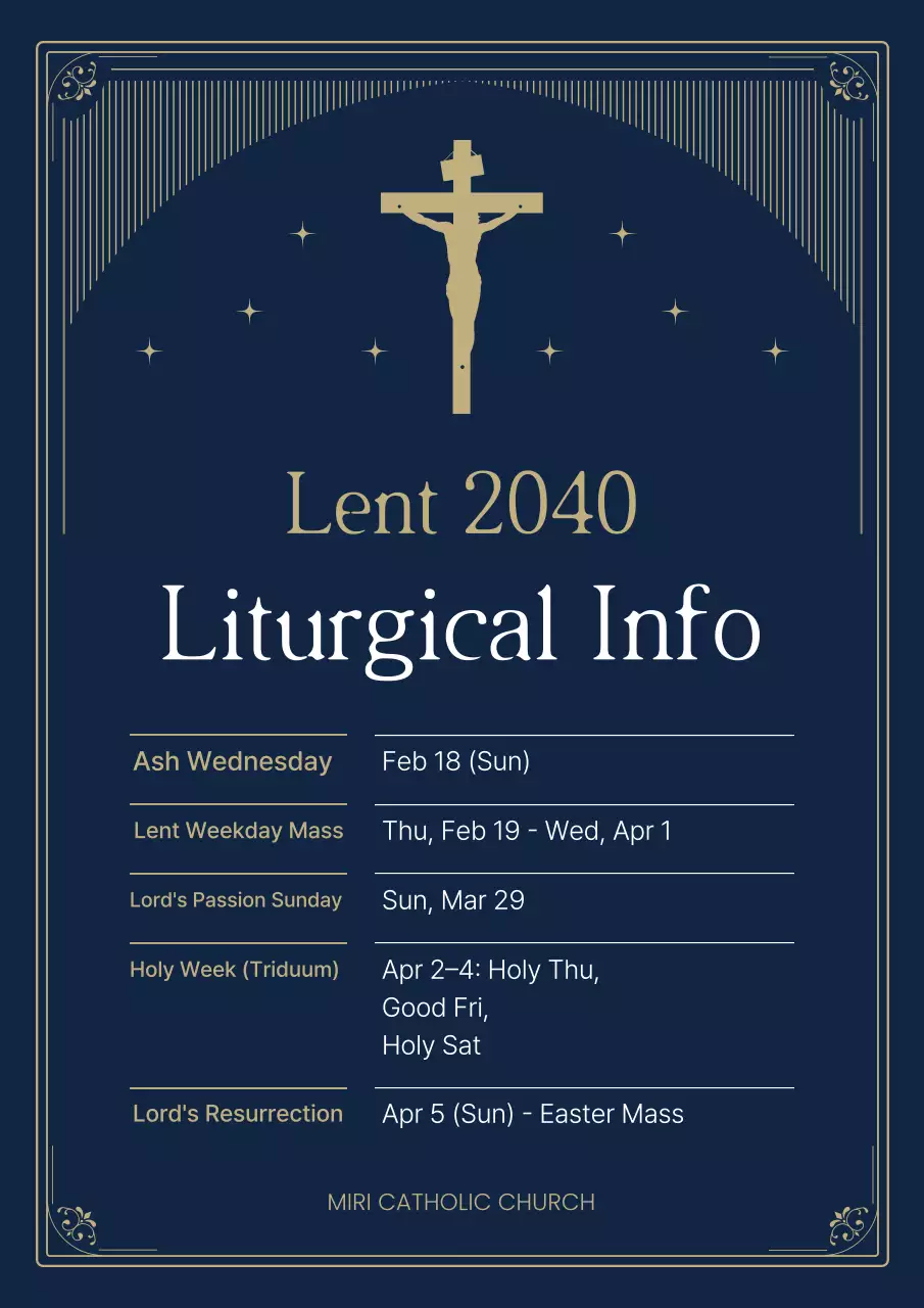 Blue Classic Lenten Guide Guide