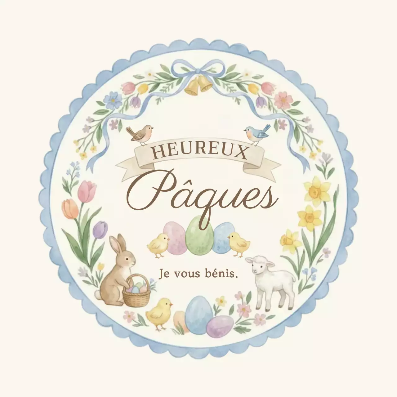 Guide du festival de Pâques pour bébé beige