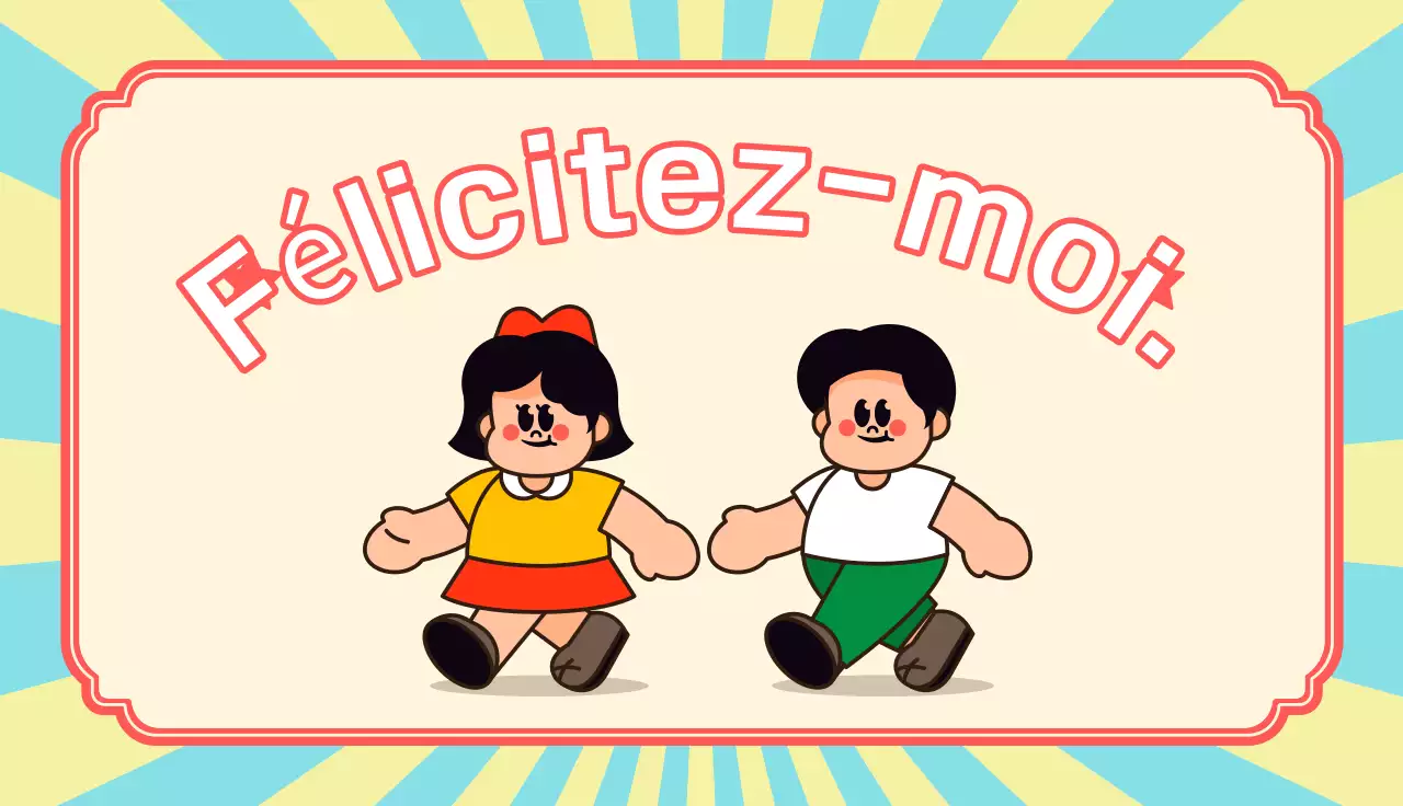 autocollants roses mignons de compliment