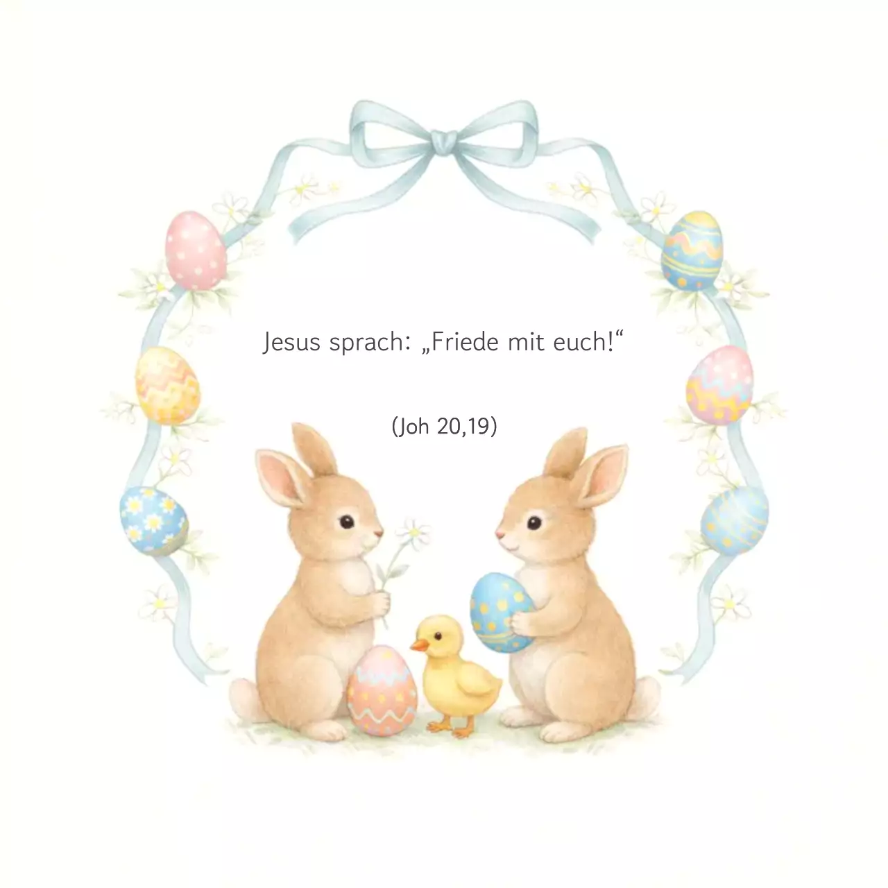 Ein niedlicher und leichter Osterleitfaden