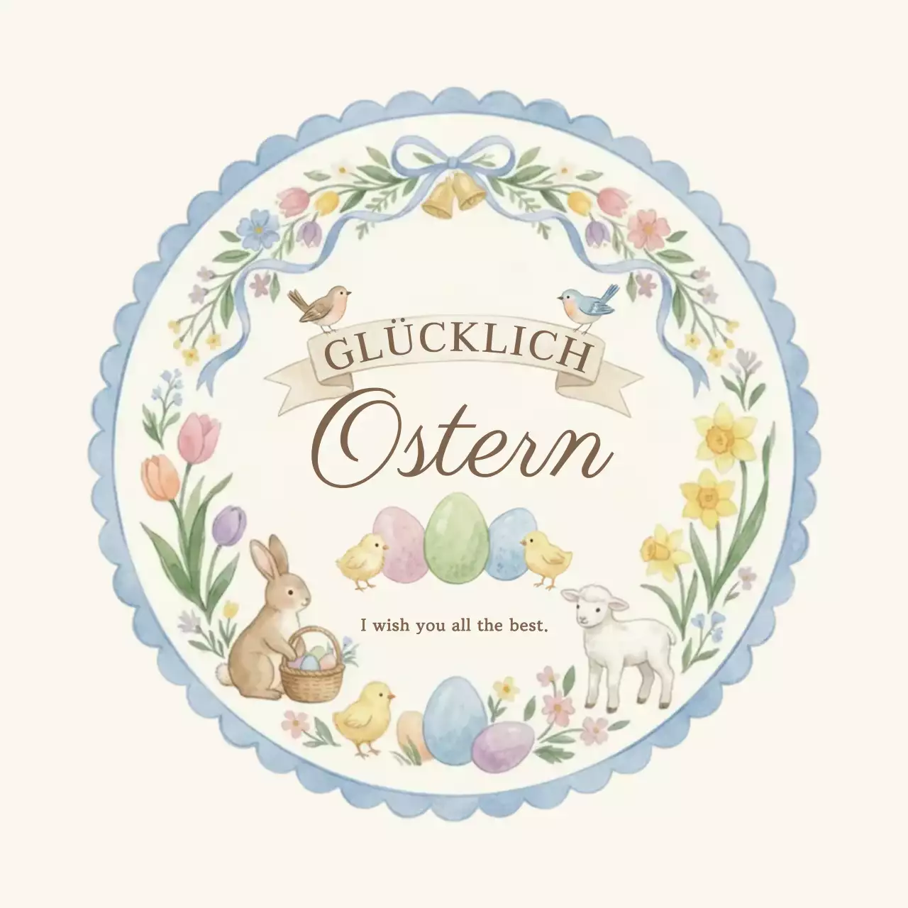 Beige Baby Osterfest-Guide