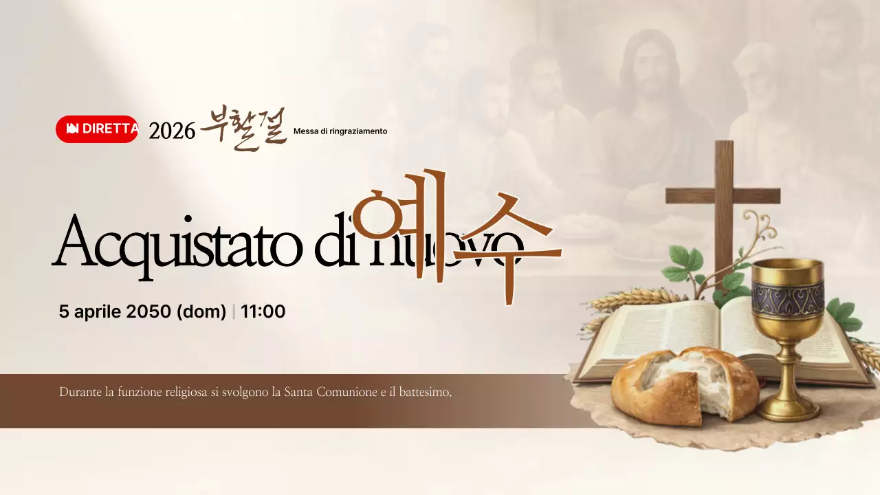 Guida al servizio pasquale beige pulito