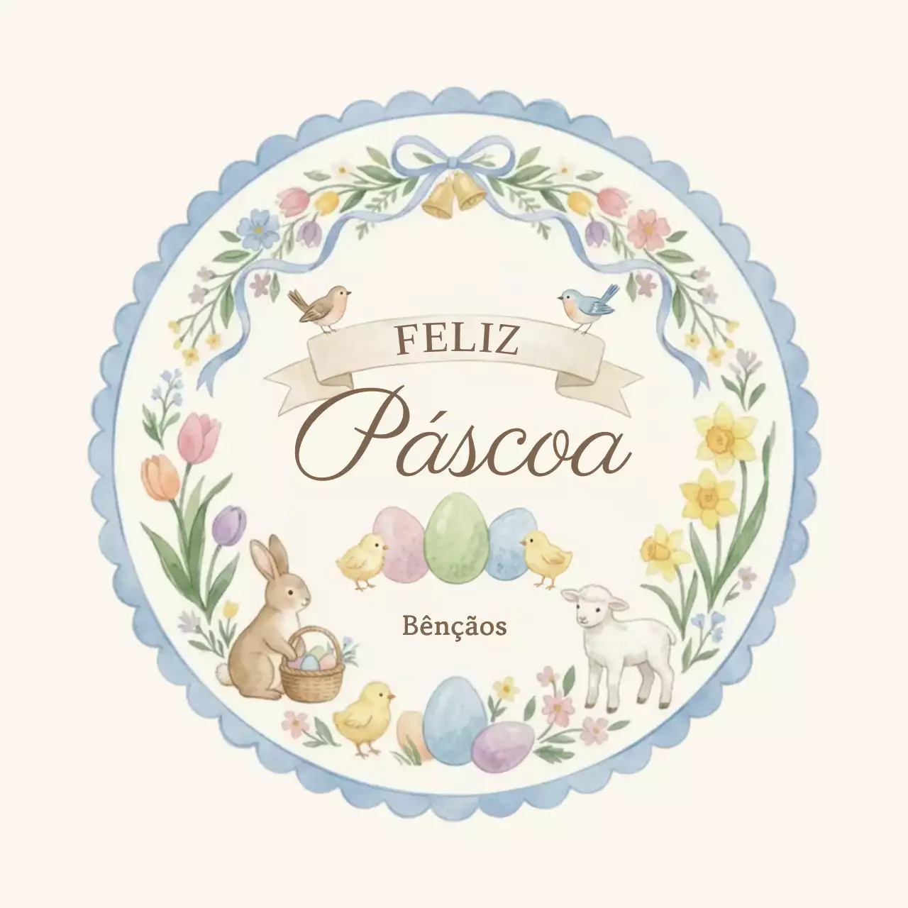 Guia do Festival de Páscoa para Bebês Bege