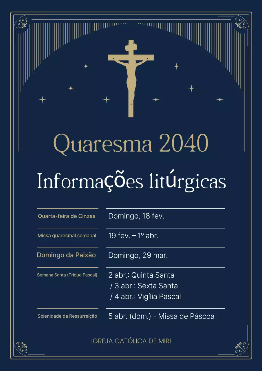 Guia Clássico Azul para a Quaresma