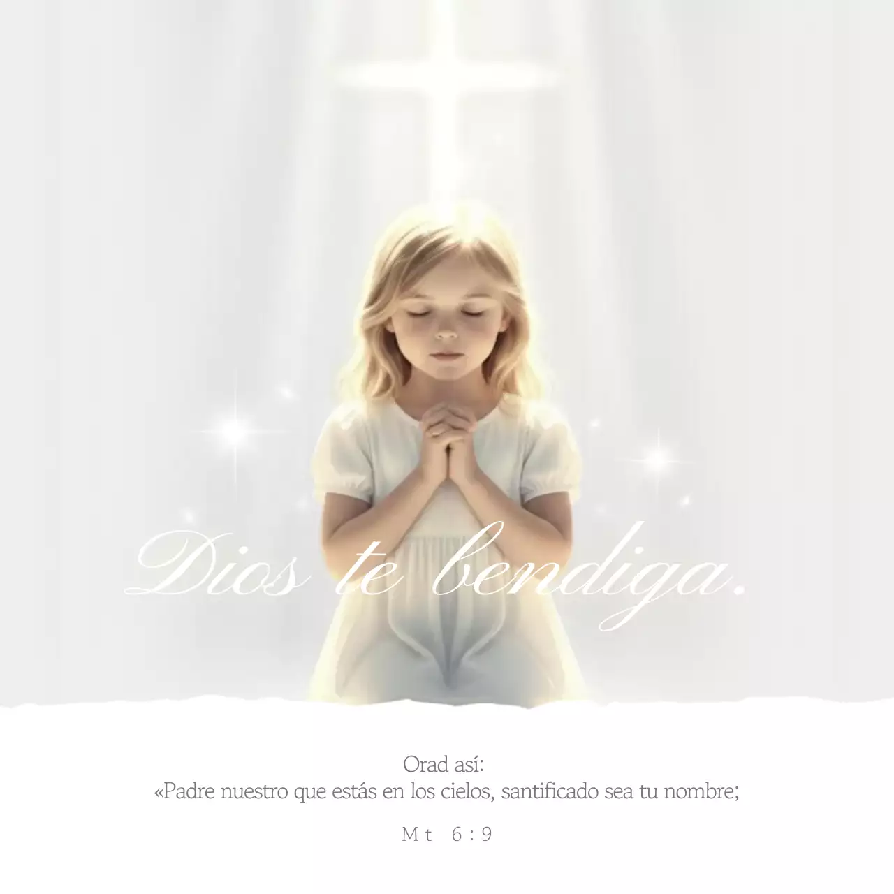 Guía de oración blanca y limpia