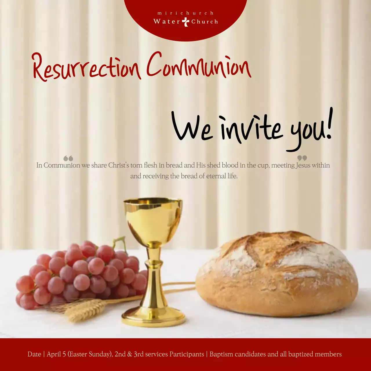 Panduan Paskah Red Neat